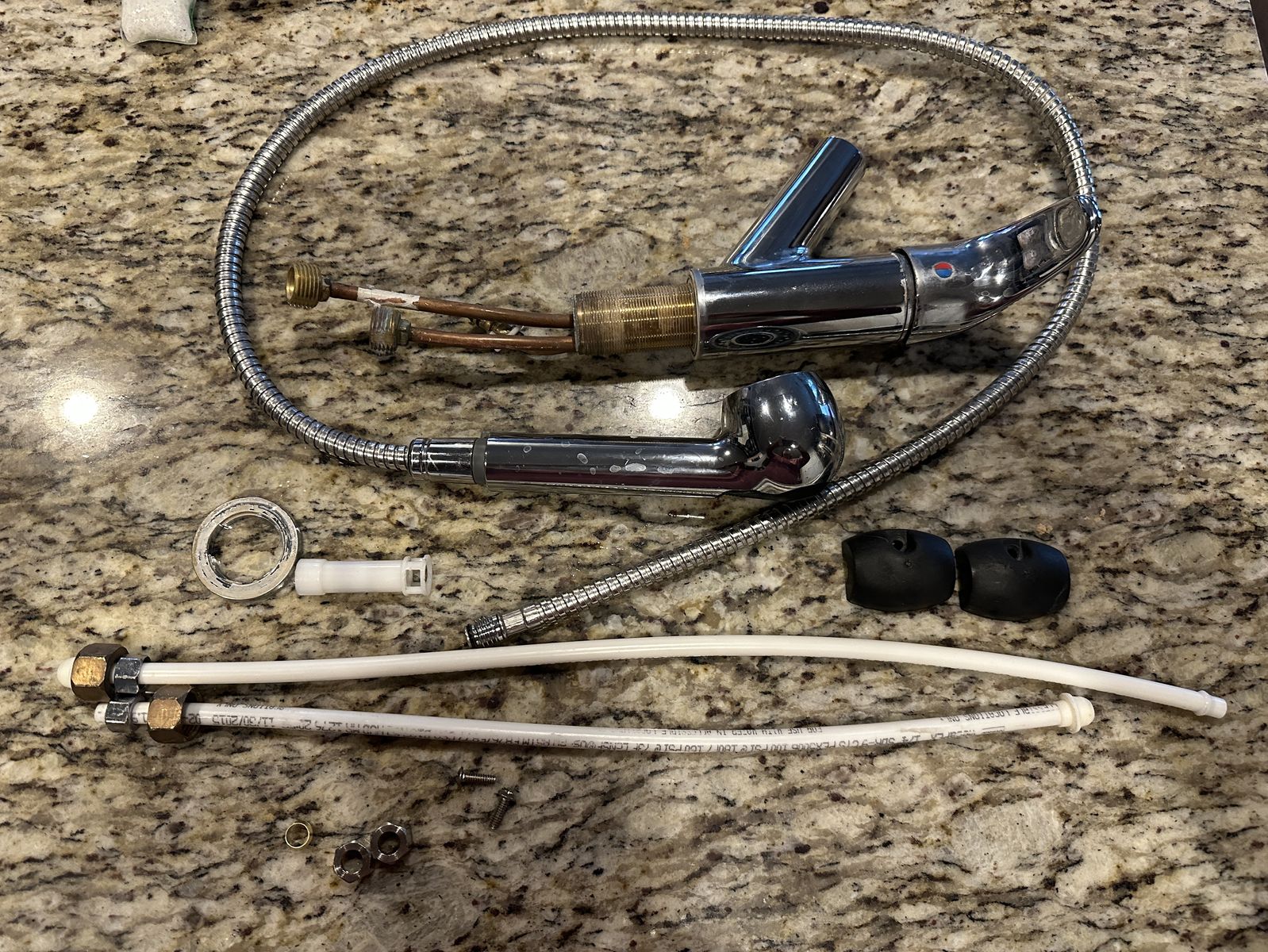 Matco Norca Pull Out Kitchen Faucet Chrome Single Handle Sprayer Hose