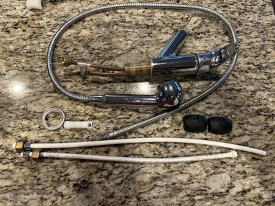 Matco Norca Pull Out Kitchen Faucet Chrome Single Handle Sprayer Hose