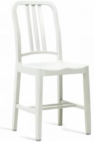 Set of 6 Emeco 111 Navy Chairs – White