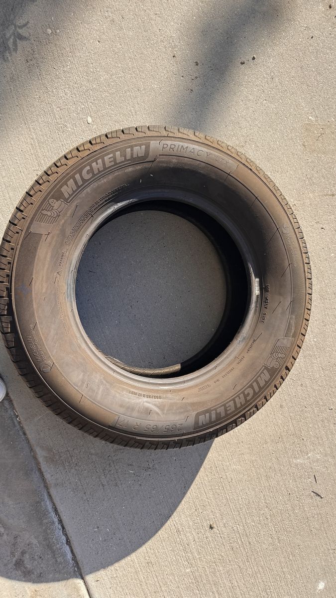 Set of 4 Used 265/65R17 Michelin Primacy LTX Tires 265 65 17 112T 2656517 R17 7/32