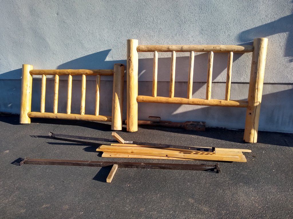 Queen bed frame