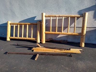 Queen bed frame