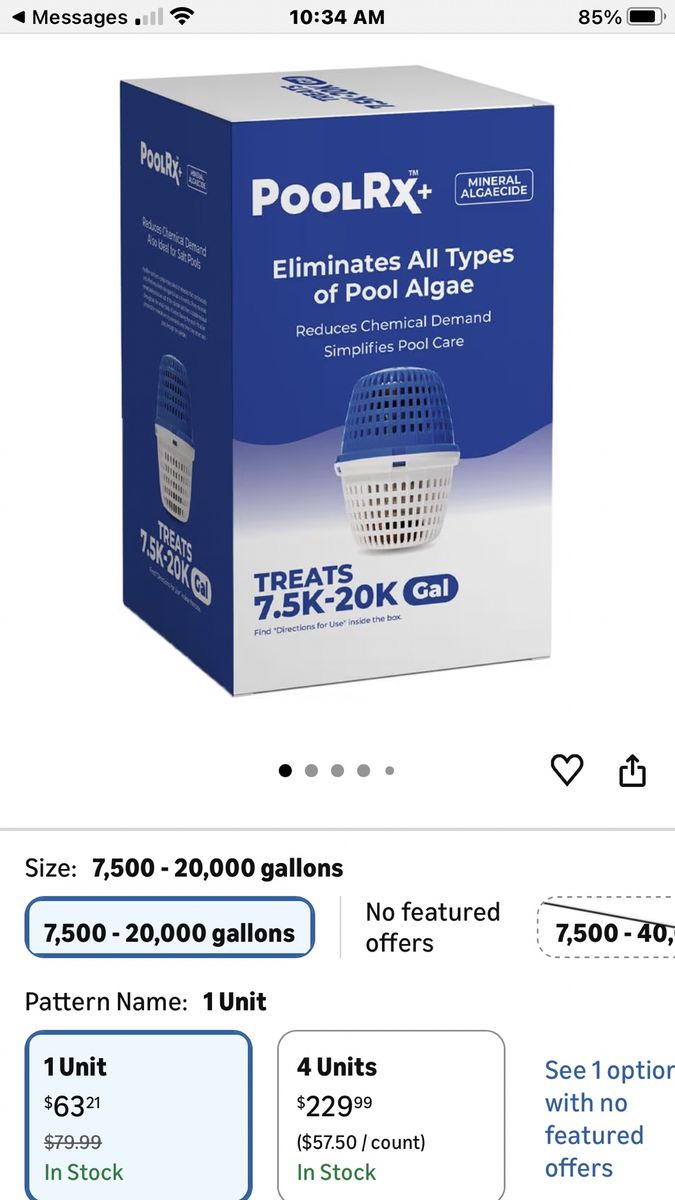 Pool Temp Guage And Algie Ball