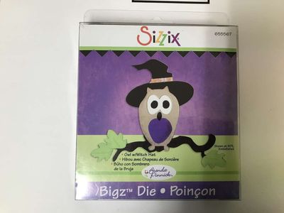 CHOOSE 1 Sizzix Originals Cuts Owl w/Witch Hat or Lipstick Nail Polish & Purse...New And Used