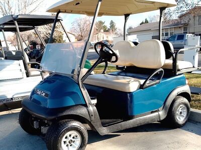 Sharp 2008 Blue Club Car Precedent Electric 4-Passenger Golf Cart – Just $2,195!