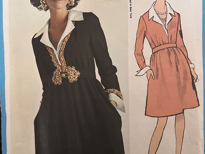 Amazing Fashion! Americana Oscar de la Renta pattern #2101 is from 1969