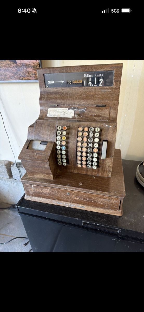 1920s cash register