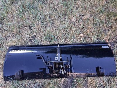 craftsman snow plow