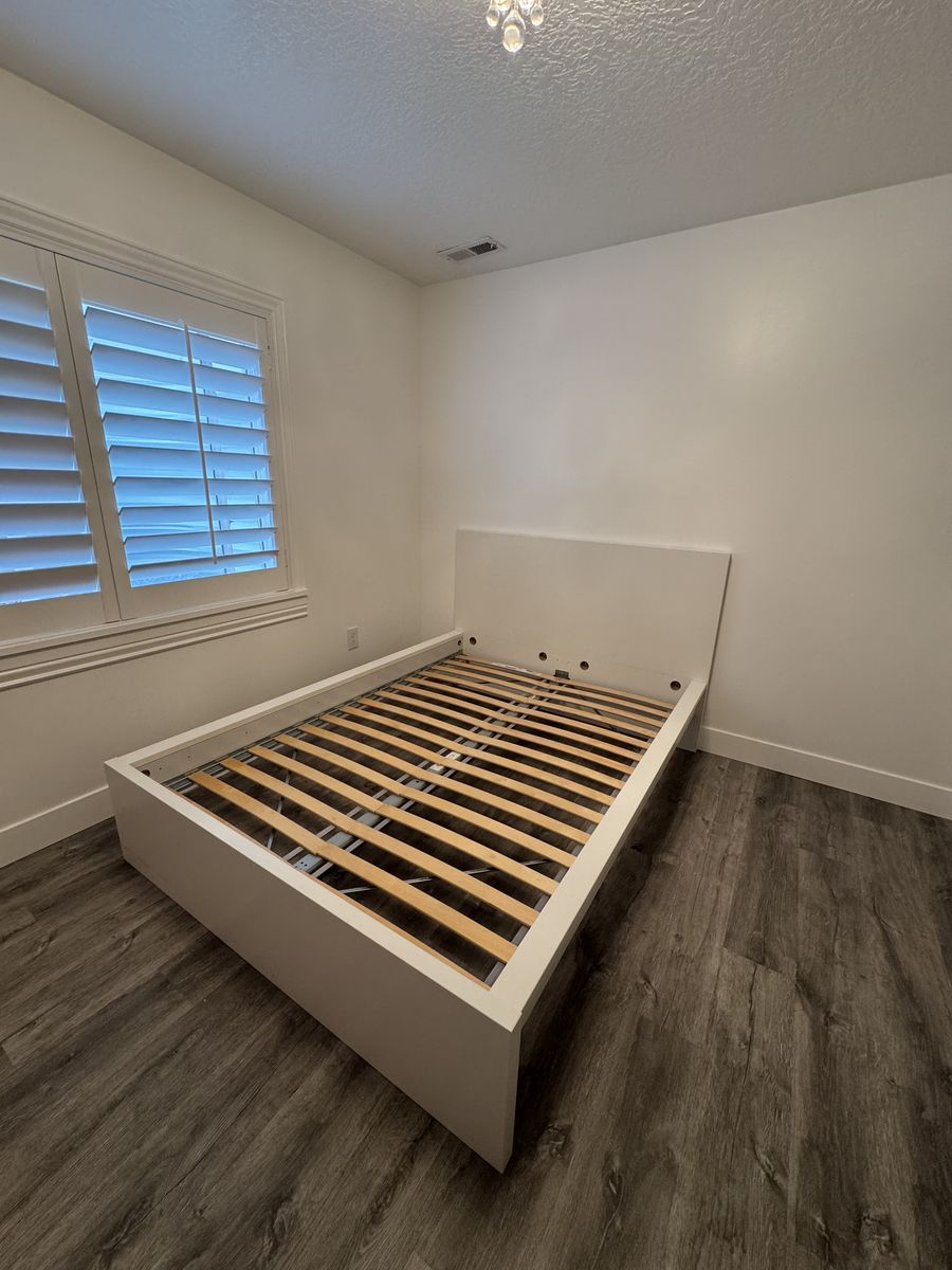White IKEA furniture