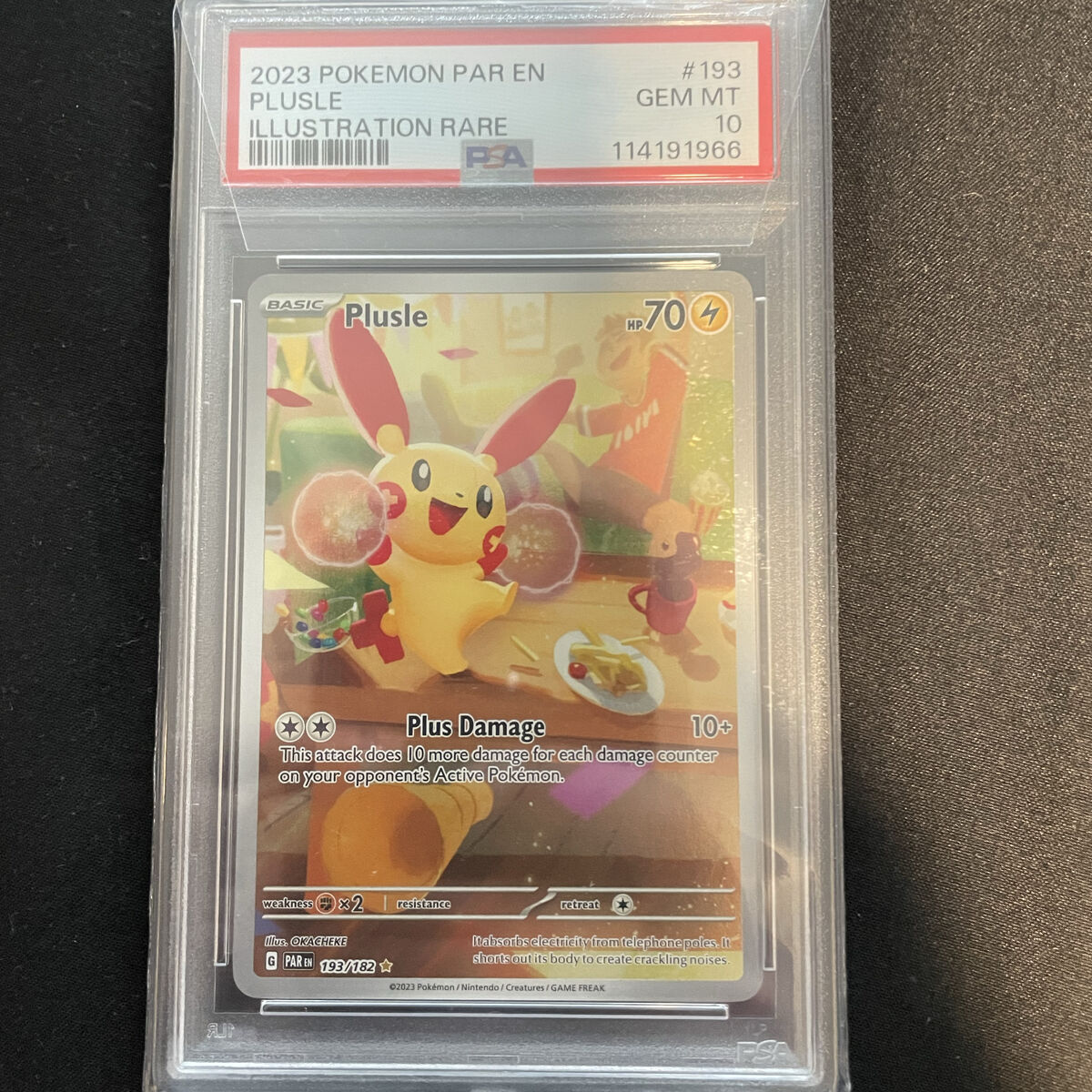 PSA 10 Plusle