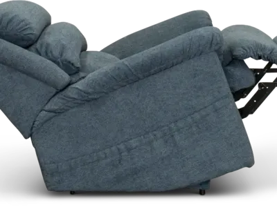 Lazboy Denim Blue Luxury Reclining Lift Chair