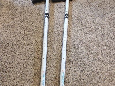 Crutches walking tall