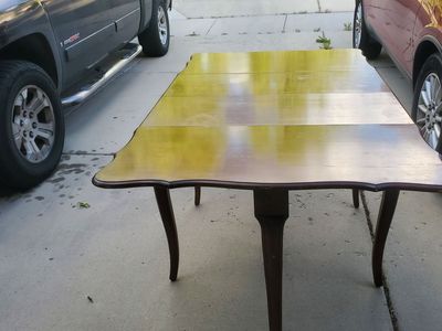 Vintage Dropleaf dining table.