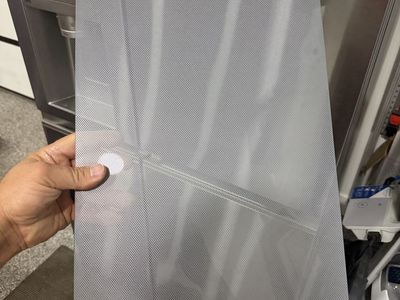 Glass freezer shelf for LG model LRSDS2706S /00