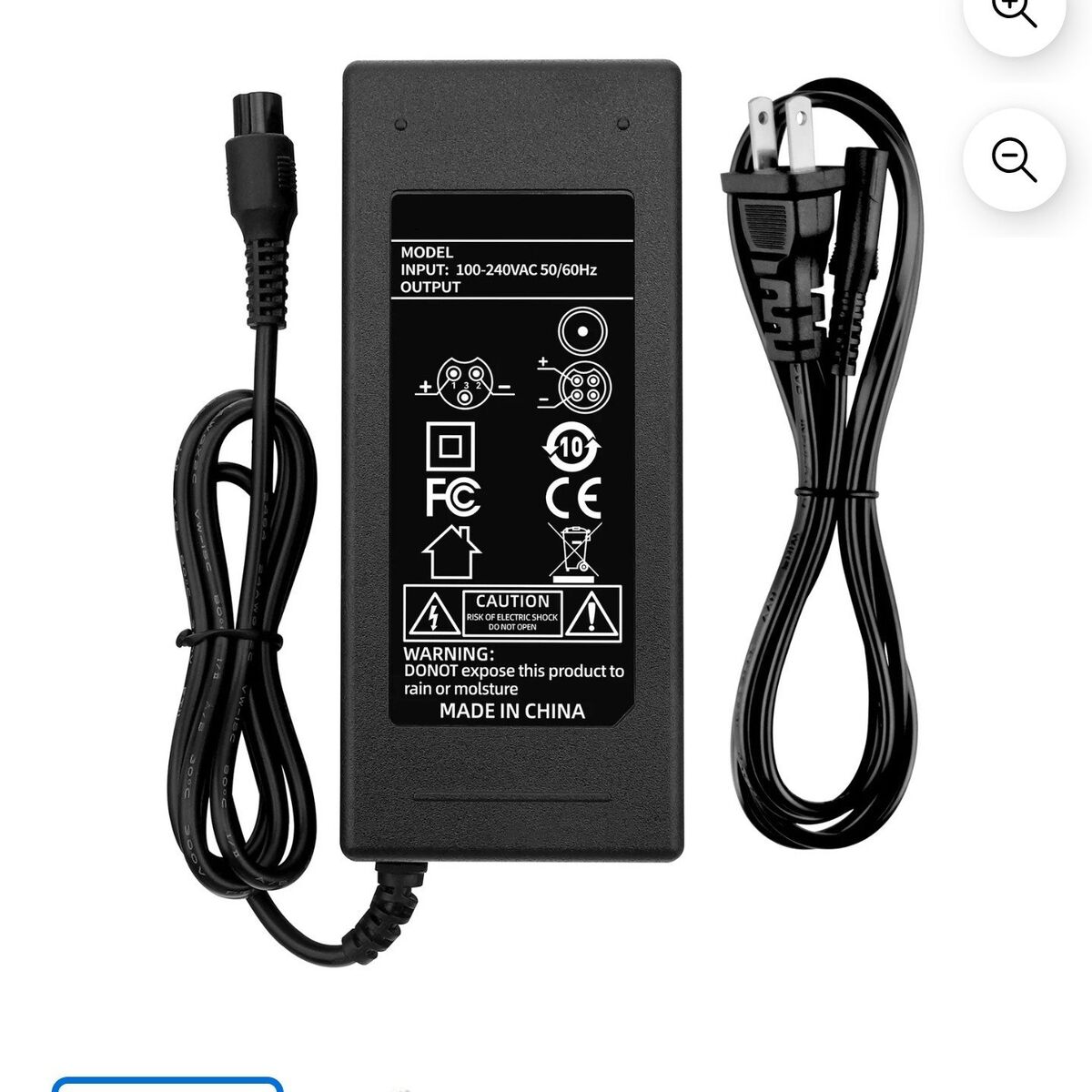 63 v 4 prong charger
