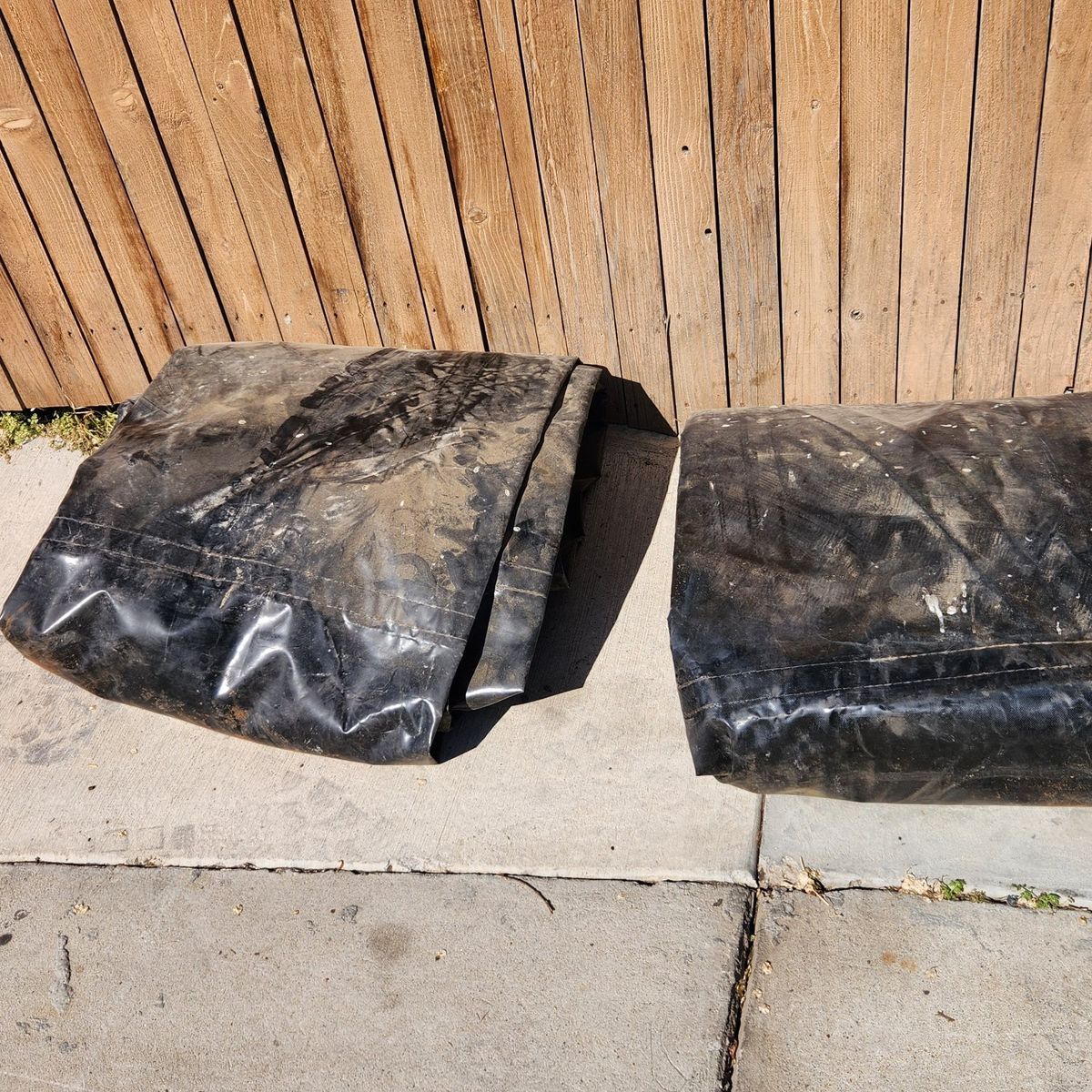 Heavy duty hay tarps