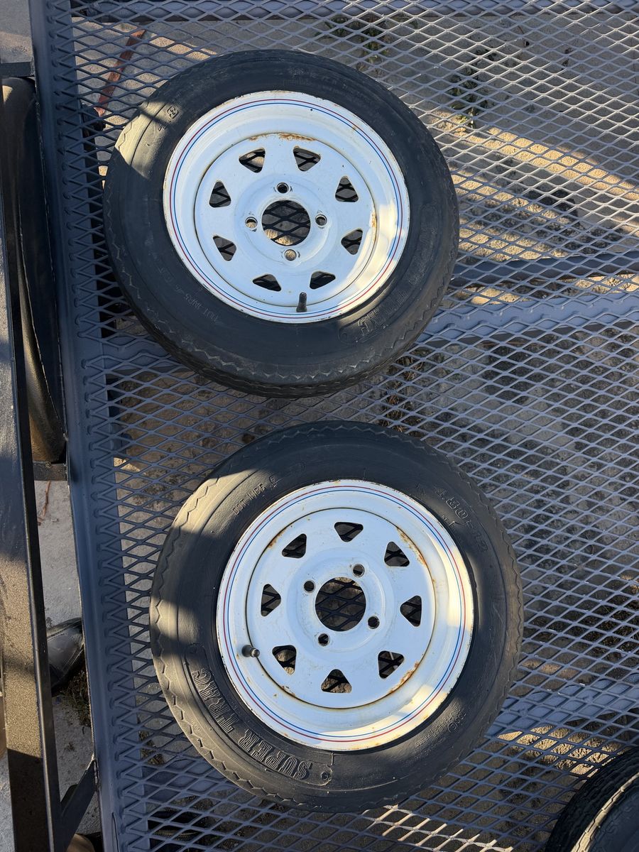 4.80-12 trailer tire pair