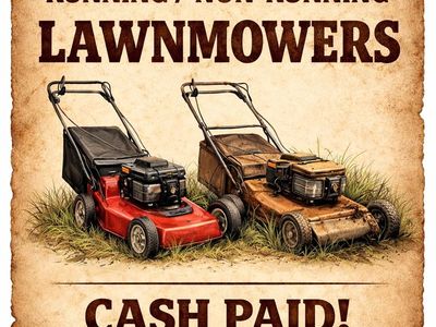 Wanted: Lawnmower (running or non running)