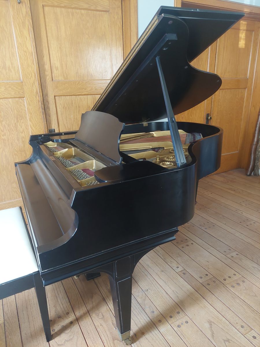 Mason Hamlin Black Grand Piano Style A 5.8 inches