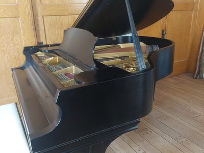 Mason Hamlin Black Grand Piano Style A 5.8 inches