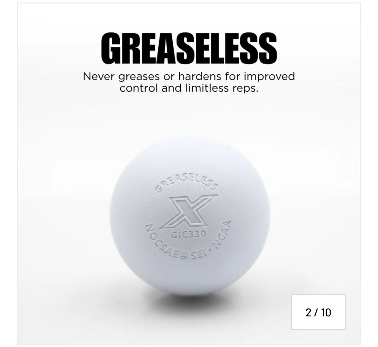 Pearl X Greaseless Lacrosse Balls