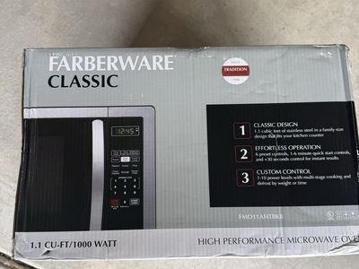 Farberware Classic Microwave 1.1 Cu ft (1000w)