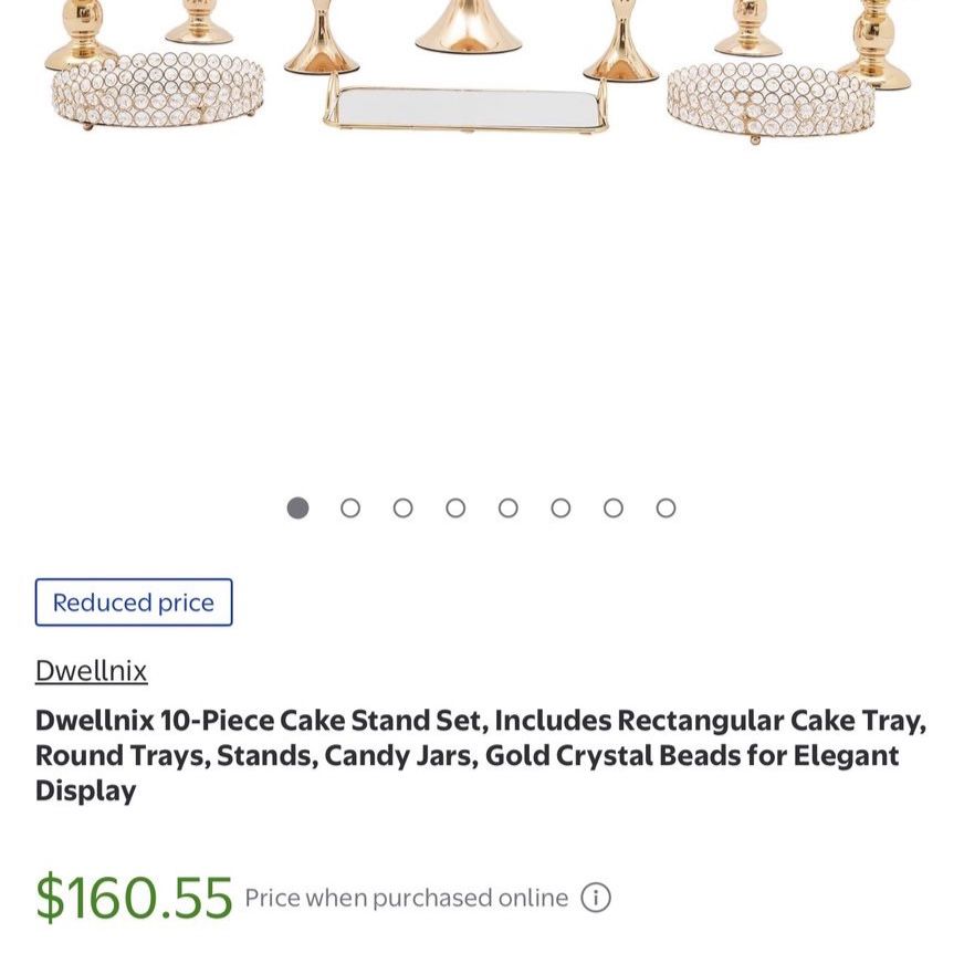 10 piece cake stand
