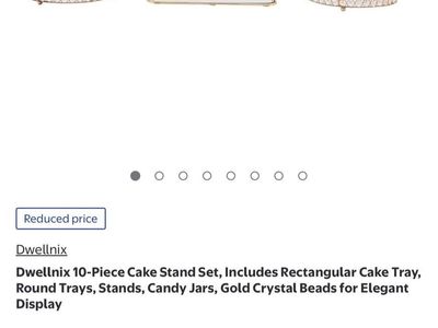 10 piece cake stand