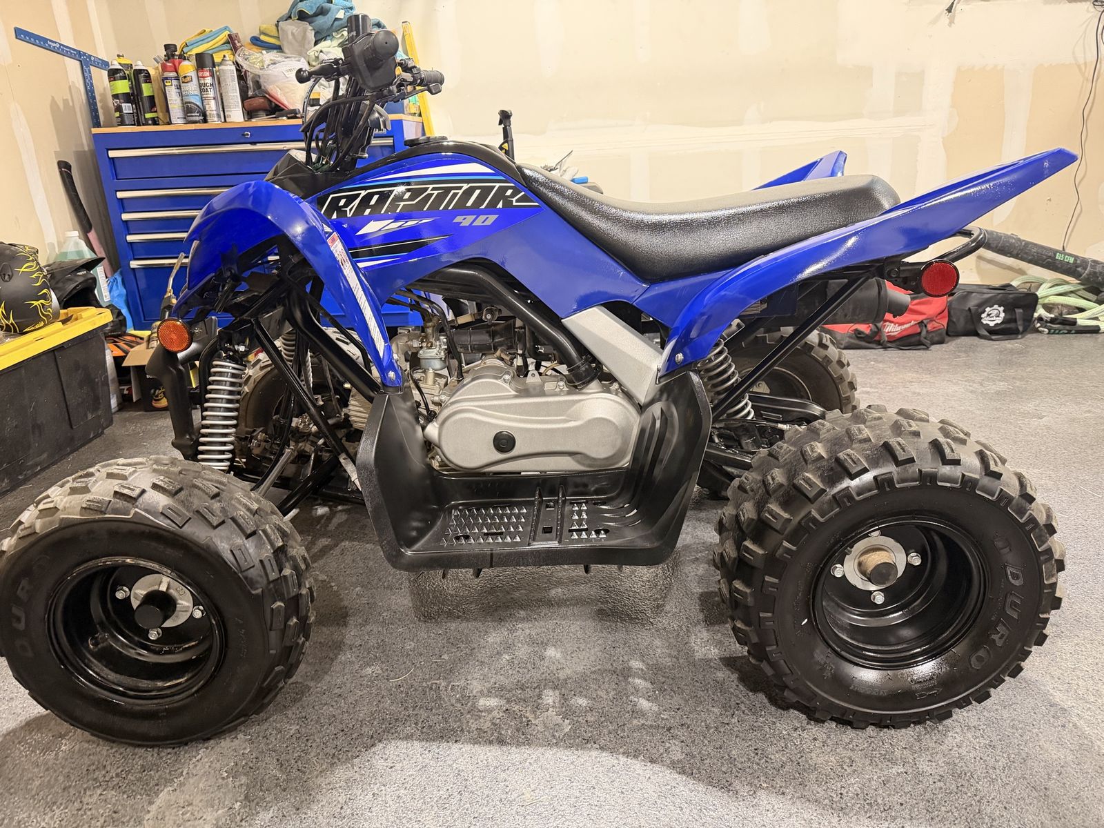 Clean like new 2021 Yamaha raptor 90