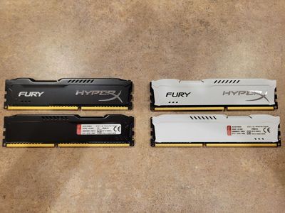16GB (4x4GB) Kingston HyperX Fury DDR3 RAM