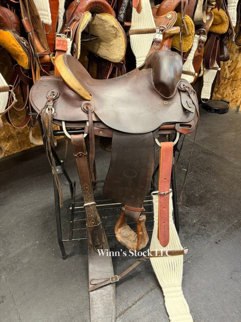 14" Brad McClellan - Ranch/rope saddle