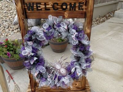 Flower Pot Wreath Hangers