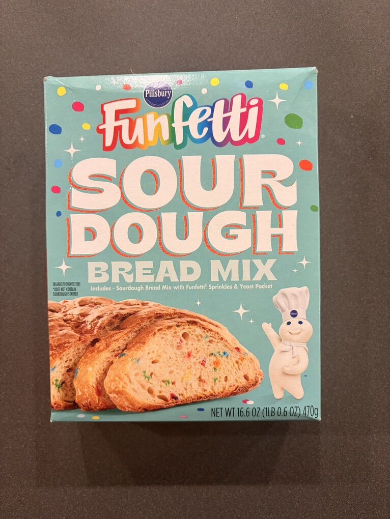 Pillsbury Funfetti Sourdough Taylor Swift Tribute