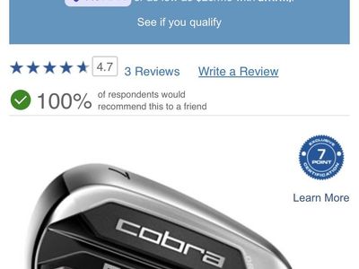 Cobra F-max Golf Irons (5-GW)