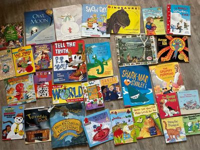 Lot of over 30 books, Children's Picture BookSoftcover & Hardcover Storybooks Scholastic