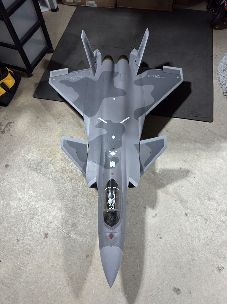 FlyFans Bannan Hobby J-20 Twin 70mm