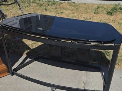 Glass Entertainment center
