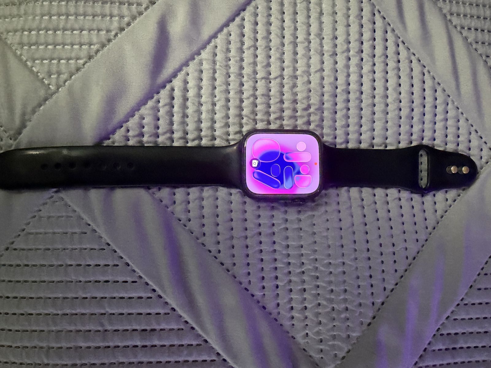 Apple Watch Series 7 (GPS + Cellular) 45mm Midnight Aluminum Case with Black Sport Band