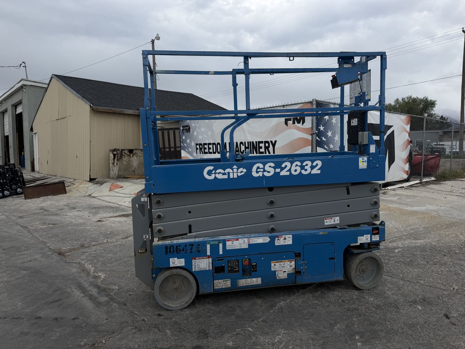 Genie GS2632 Scissor Lift Ready To Work