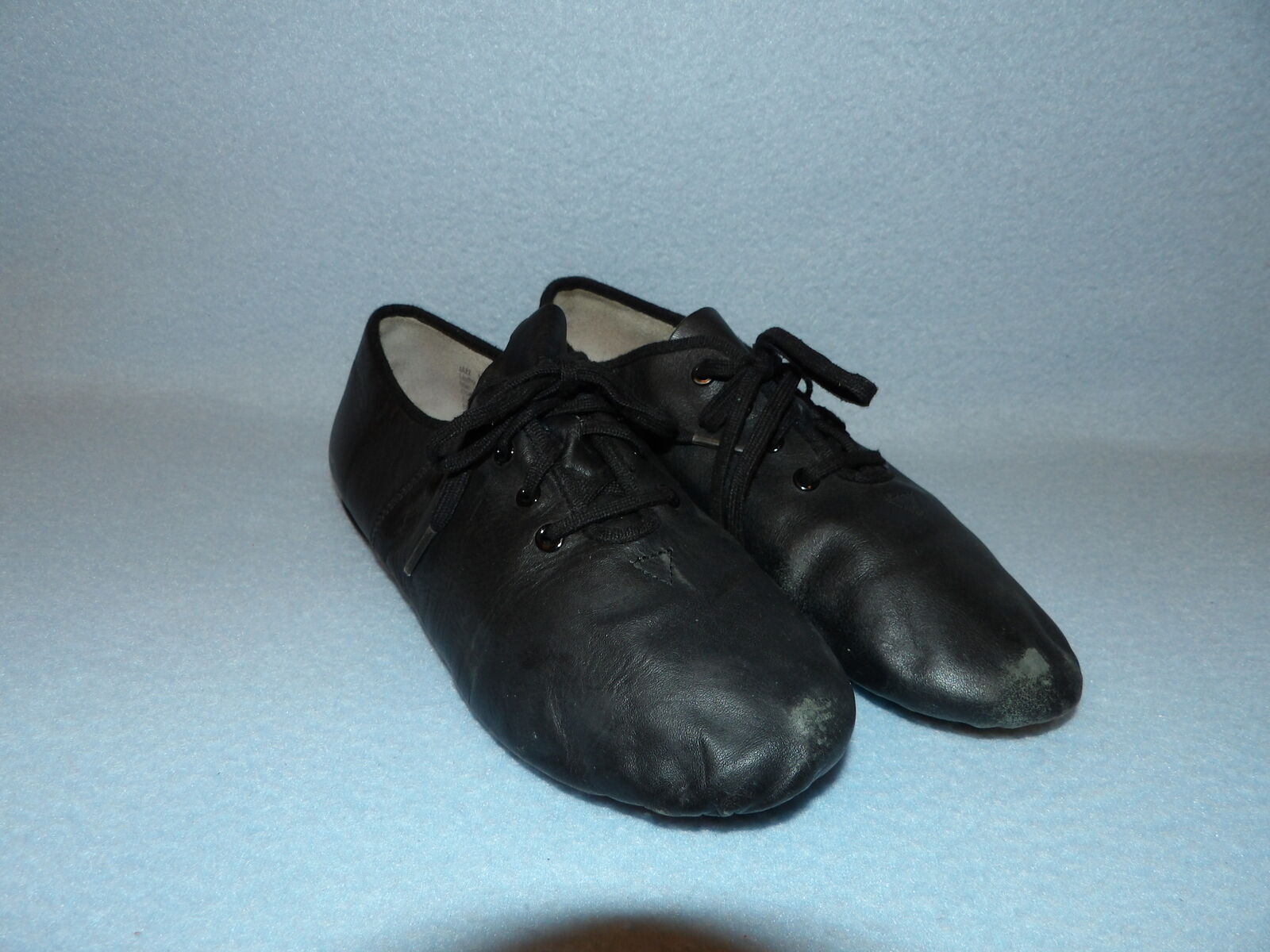 Pre-owned Black Jazz/Dance Tie Shoes Size 6.5