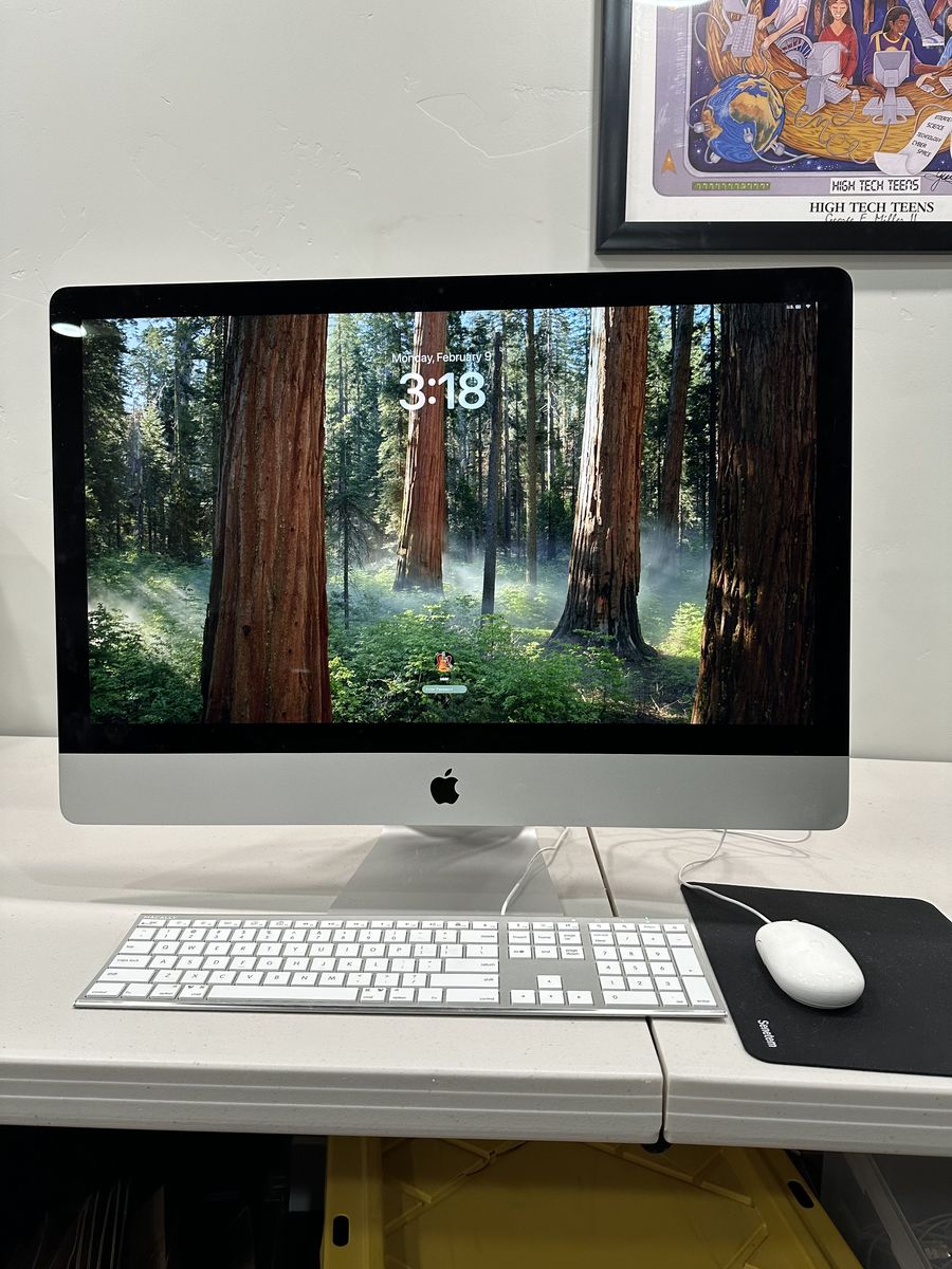Apple iMac 27” 5K Retina 2019 i9 intel processor