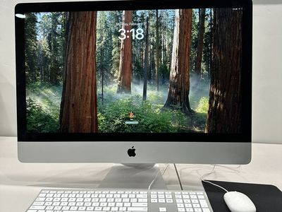 Apple iMac 27” 5K Retina 2019 i9 intel processor