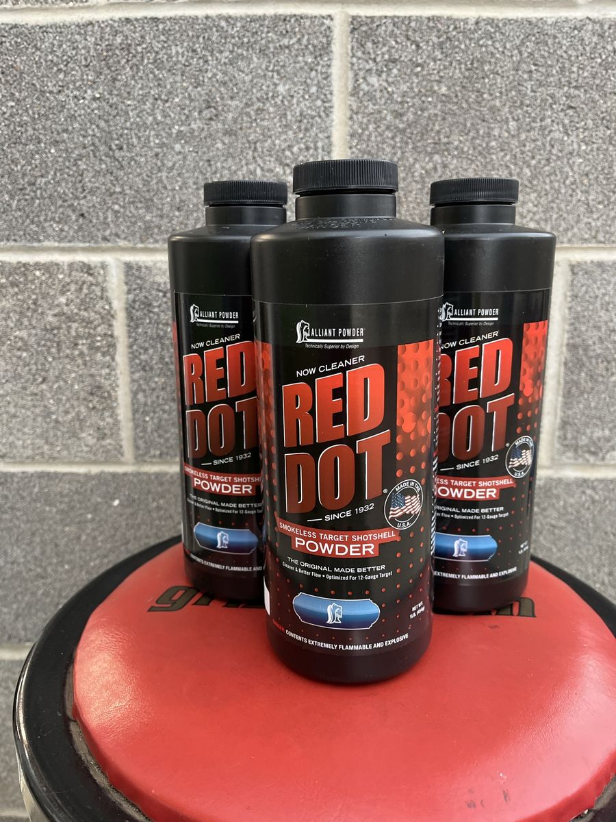 Alliant Red Dot Smokeless Target Shotshell Powder - 1 lb Bottles