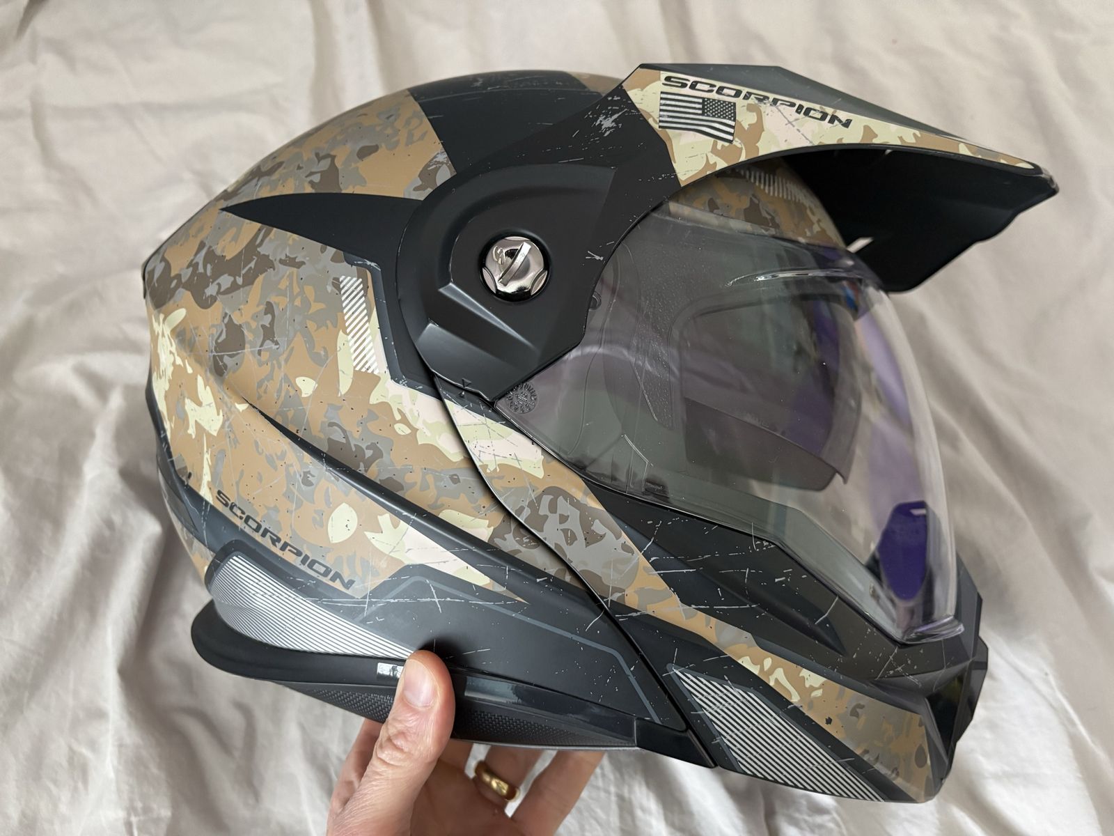 Scorpion Enduro Motorcycle Helmet Small