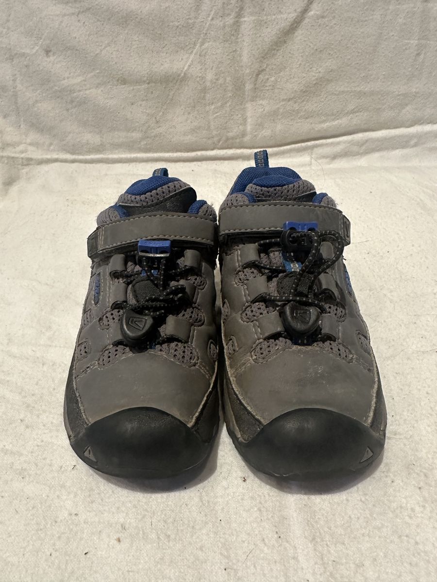 Keen Toddler Size 10, Gray/blue Trim Hiking Shoes
