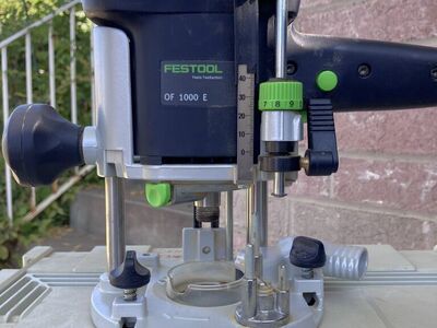 Festool OF 1000 E-Plus Plunge Router, Accessories