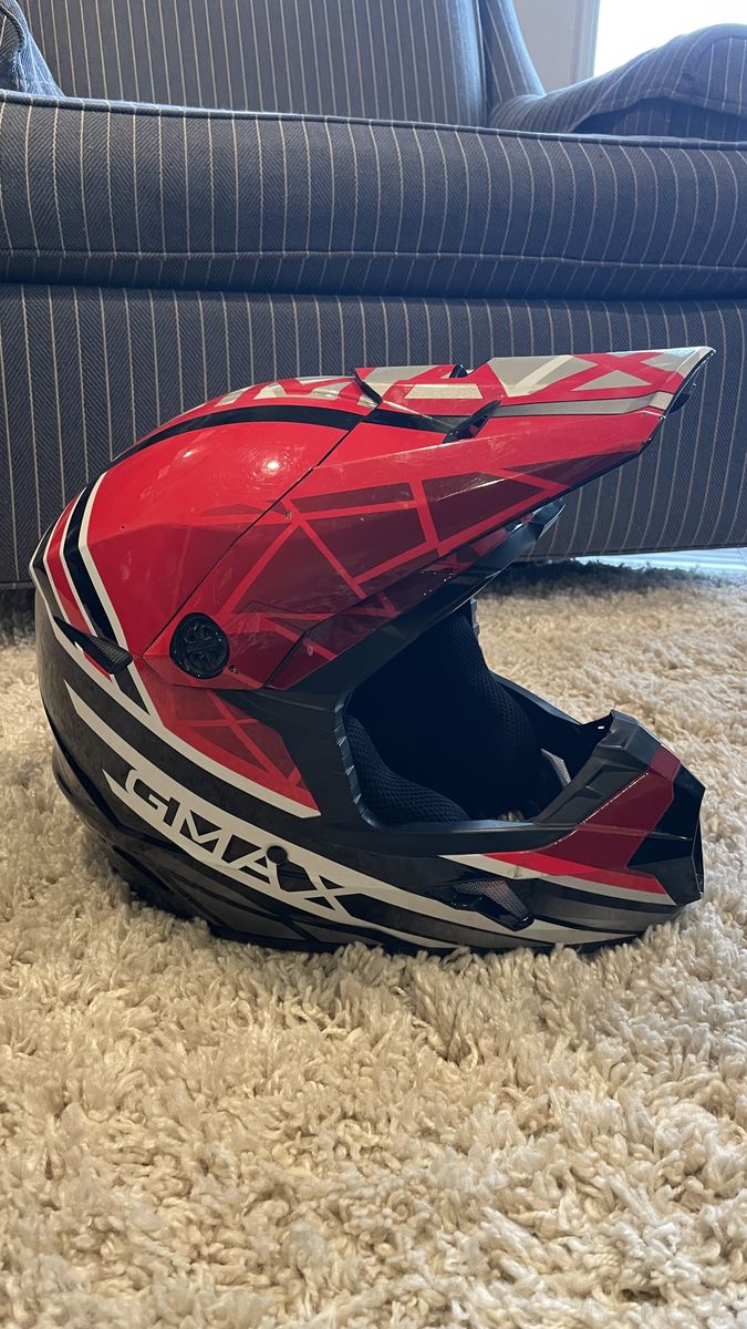 GMAX MX-46 Dirt Bike Helmet Size Medium