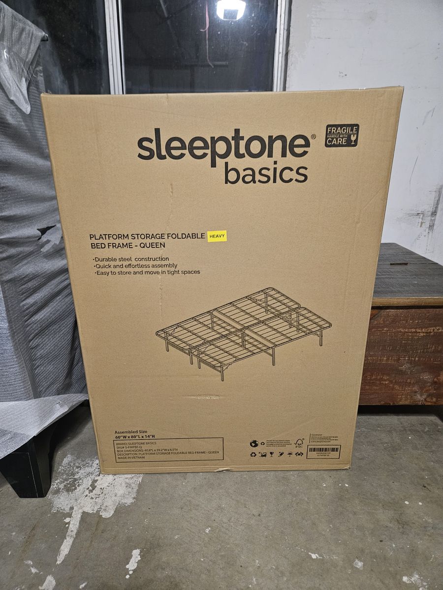 Platform Queen Bed Frame - New in Box