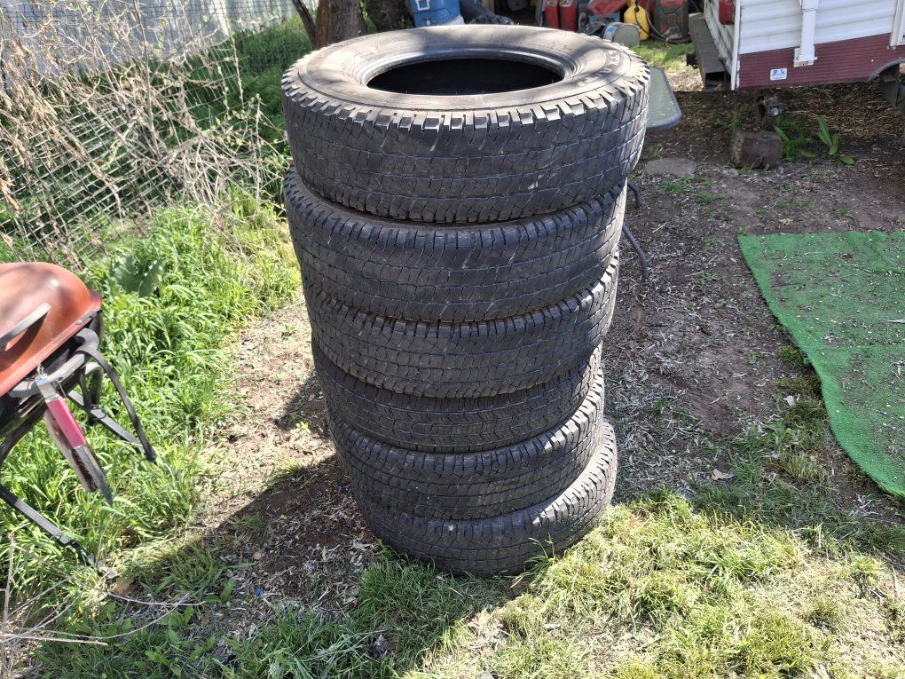 set of 6 michelin tires