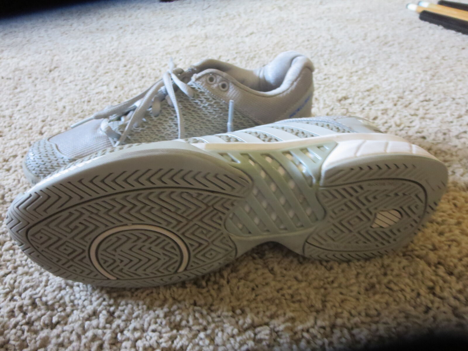K-Swiss EXPRESS LIGHT PICKLEBALL Shoes Womens 7.5 Gray Sneakers
